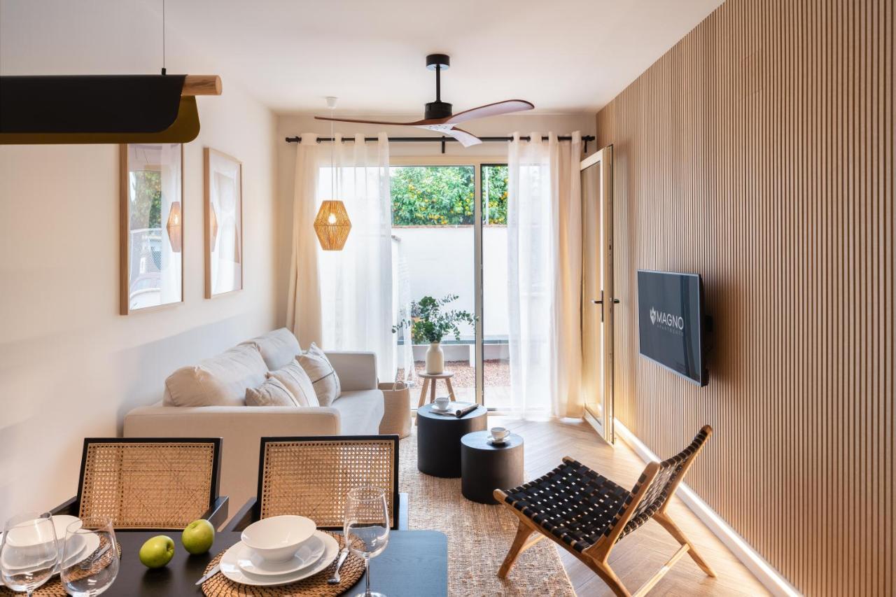 Magno Apartments Robles With Jacuzzi And Private Parking Sevilla Eksteriør bilde